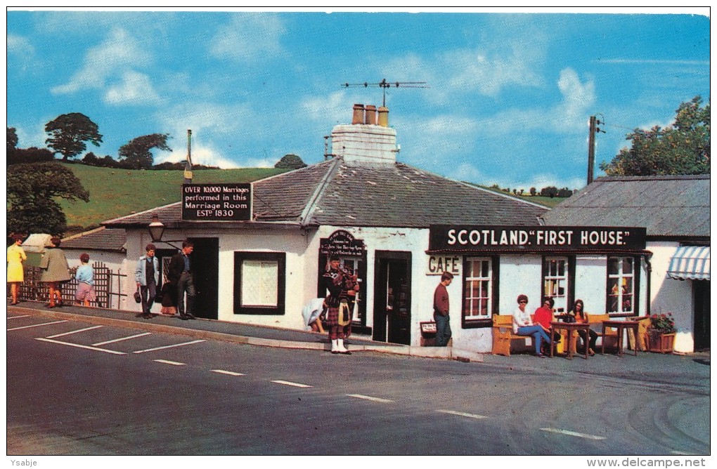 Gretna Green: First House In Schotland - Dumfriesshire