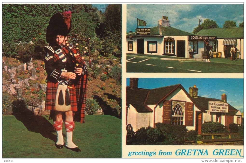 Gretna Green: Greentings From Gretna Green - Dumfriesshire