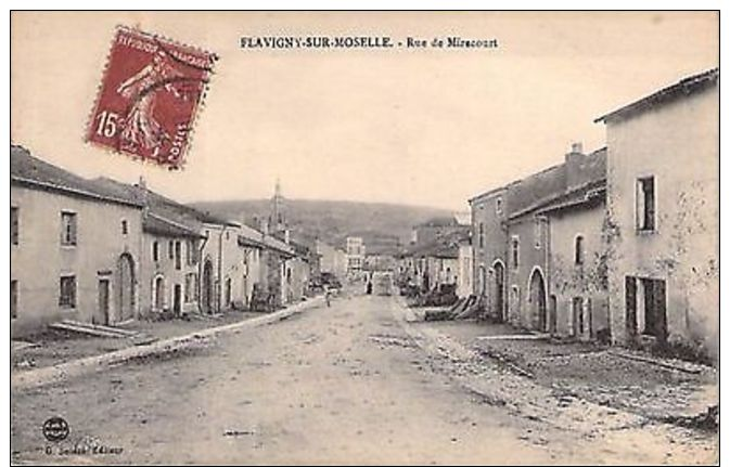 FLAVIGNY SUR MOSELLE - Rue De Mirecourt - Autres & Non Classés