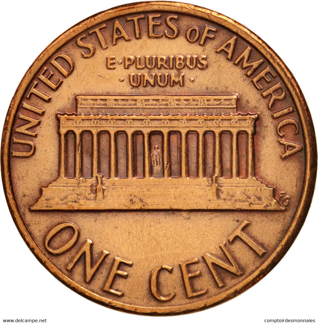 Monnaie, États-Unis, Lincoln Cent, Cent, 1978, U.S. Mint, Philadelphie, TTB+ - 1959-…: Lincoln, Memorial Reverse