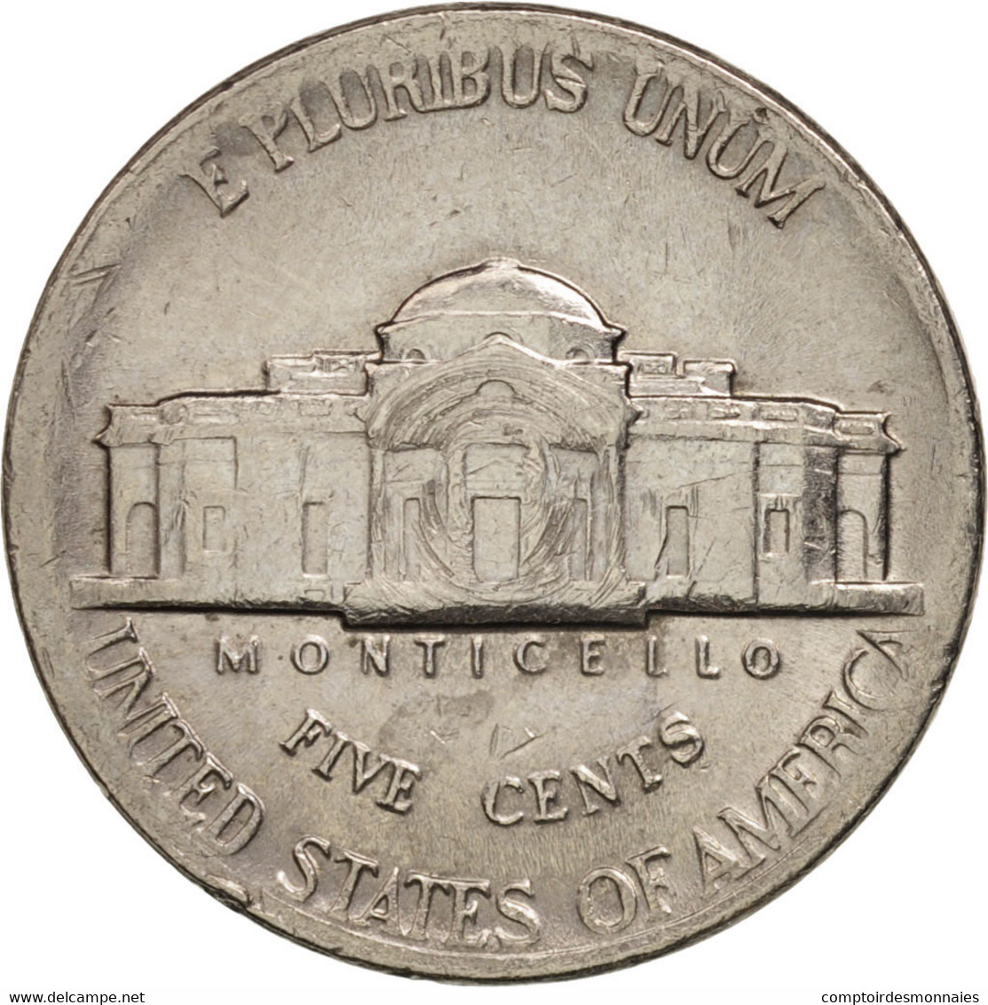 Monnaie, États-Unis, Jefferson Nickel, 5 Cents, 1987, U.S. Mint, Philadelphie - 1938-…: Jefferson