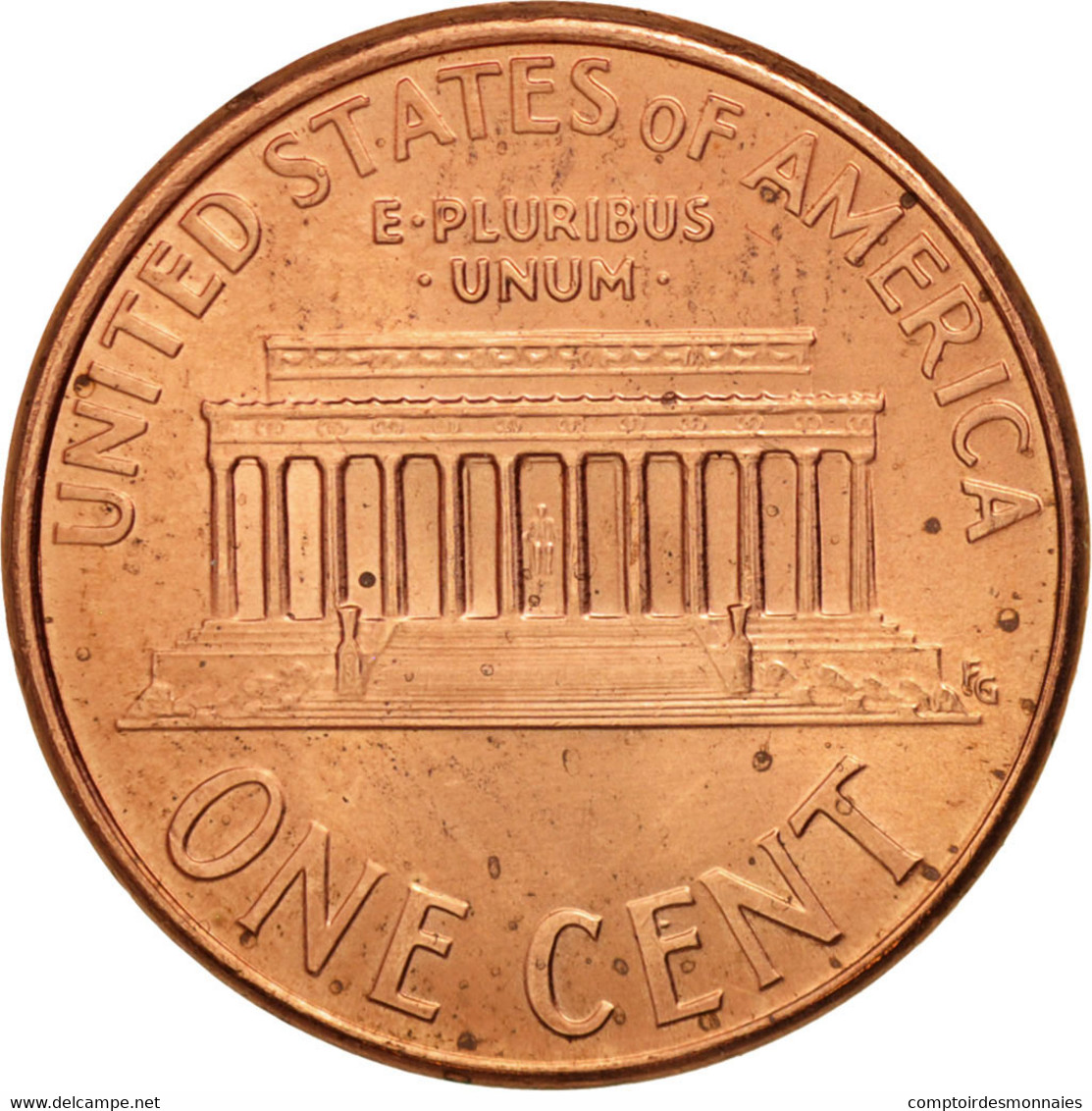 Monnaie, États-Unis, Lincoln Cent, Cent, 2006, U.S. Mint, Philadelphie, SUP - 1959-…: Lincoln, Memorial Reverse