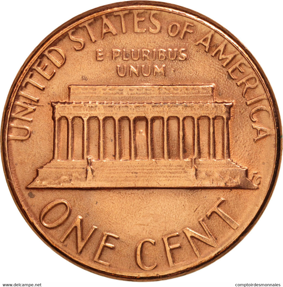 Monnaie, États-Unis, Lincoln Cent, Cent, 1984, U.S. Mint, Philadelphie, TTB+ - 1959-…: Lincoln, Memorial Reverse