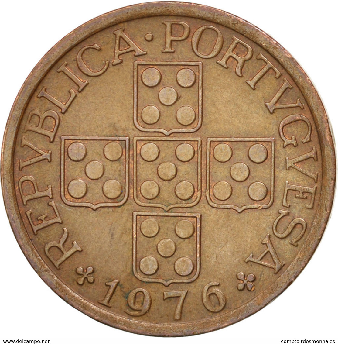 Monnaie, Portugal, 50 Centavos, 1976, SUP, Bronze, KM:596 - Portugal