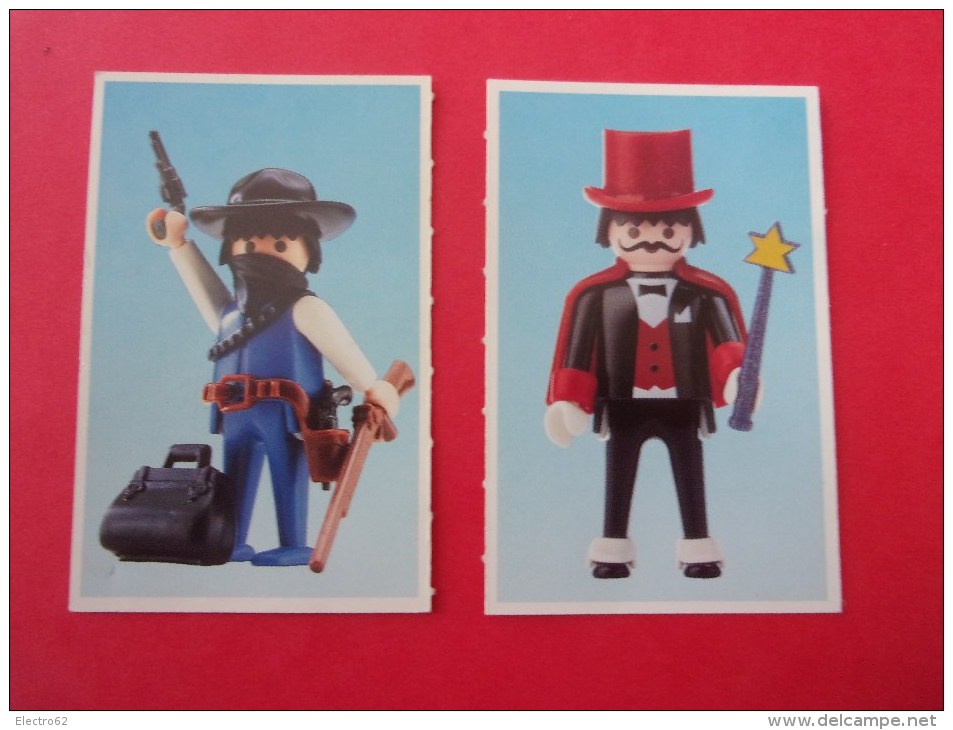 2 Images  Playmobil, Cowboy, Magicien, L'autre Côté Indienne, Indien - Playmobil