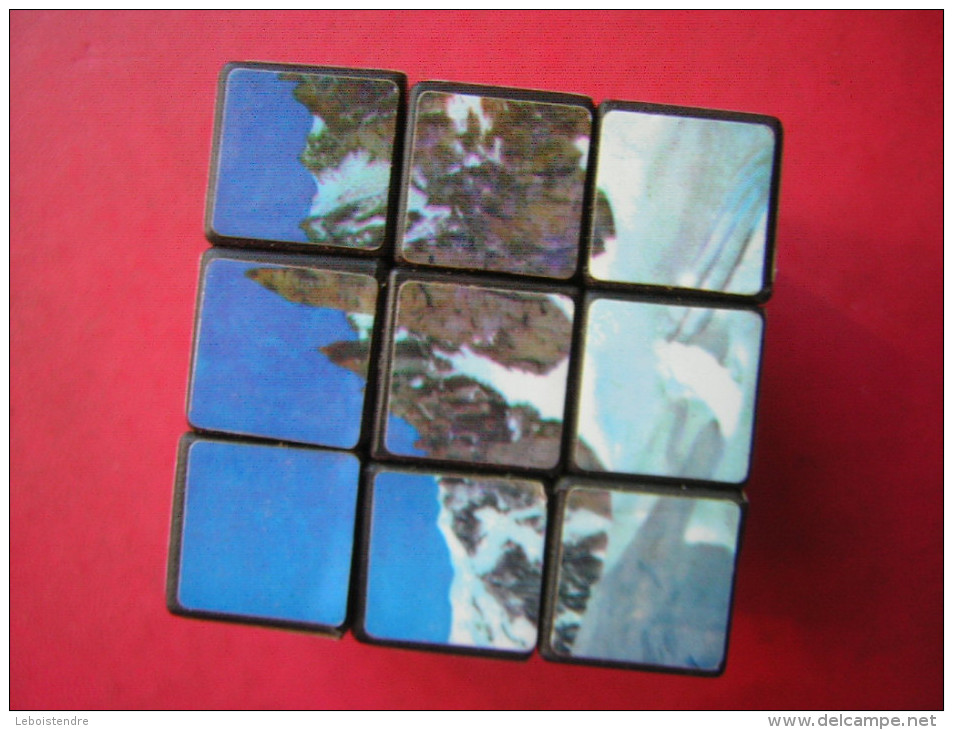 RUBIK´S CUBE SOUVENIR DES SAVOIES  VINTAGE ?? EN BON ETAT - Denk- Und Knobelspiele