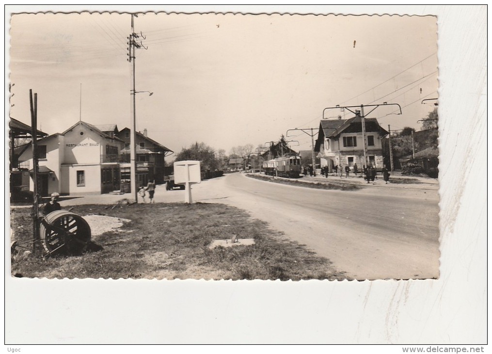 CPSM P.F.  - 74 -  BONNE-SUR-MENOGE - La Gare   - 120 - Bonne