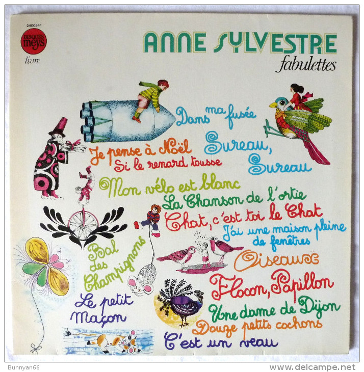 ANNE SYLVESTRE FABULETTES - Niños