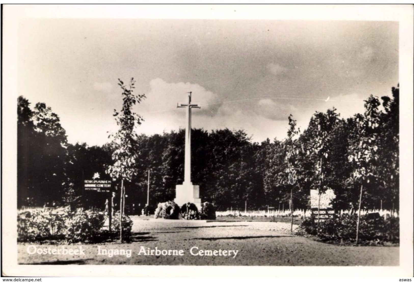 RP: INGANG AIRBORNE CEMETERY, OOSTERBECK, NETHERLANDS - Oosterbeek