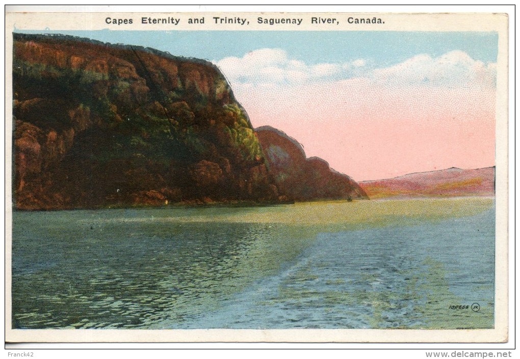 Canada. Capes Eternity And Trinity, Saguenay River - Saguenay