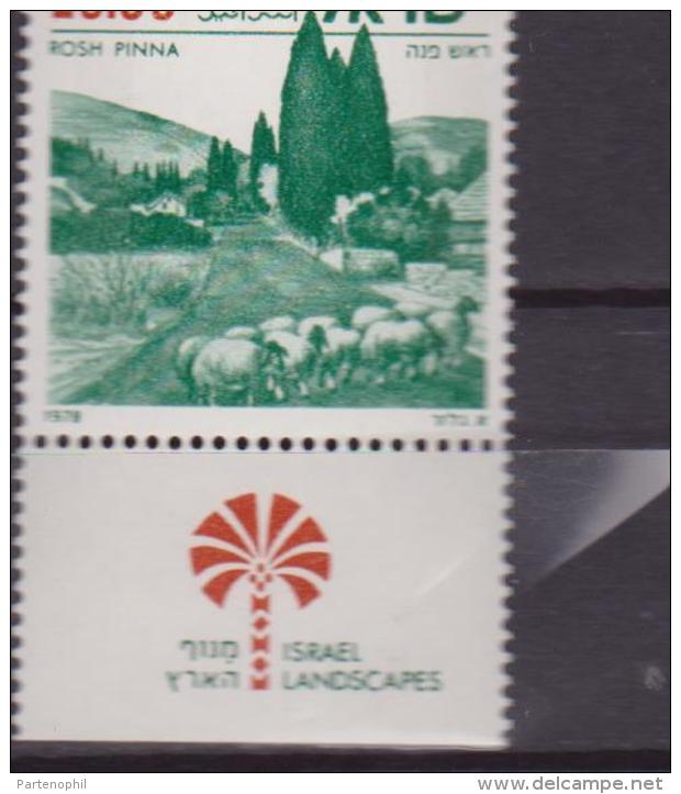 Israele/Israel 1978 PAESAGGI 1  V. TAB MNH - Gebraucht (mit Tabs)