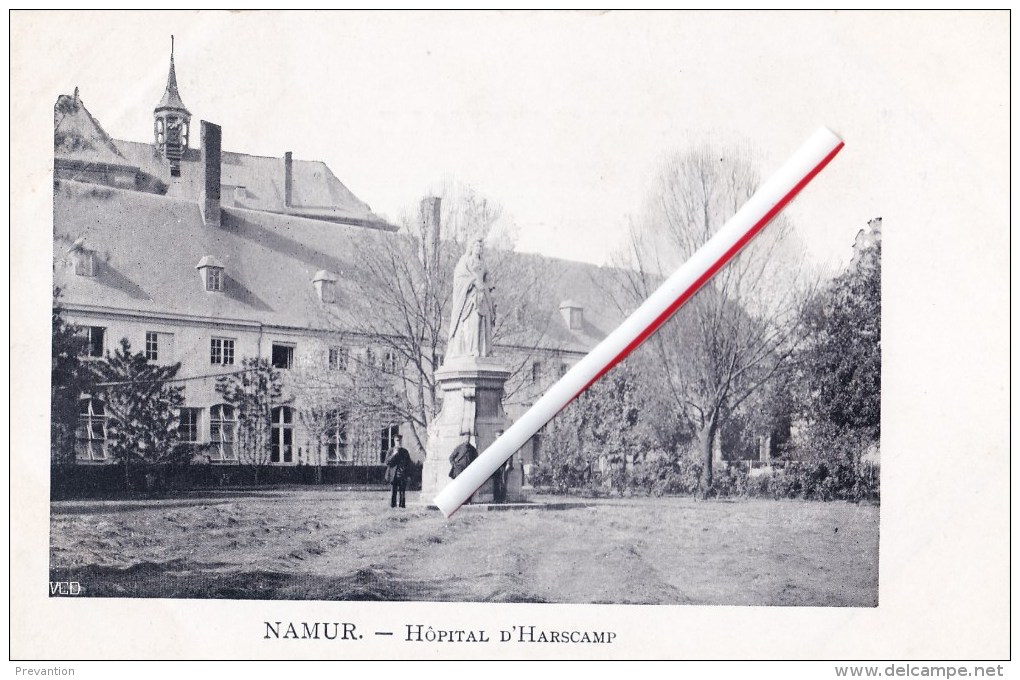 NAMUR - Hôpital D'Harscamp - Carte Animée Et Envoyée à Mlle Laure Bragard 14, Rue Du Séminaire à Namur - Namur