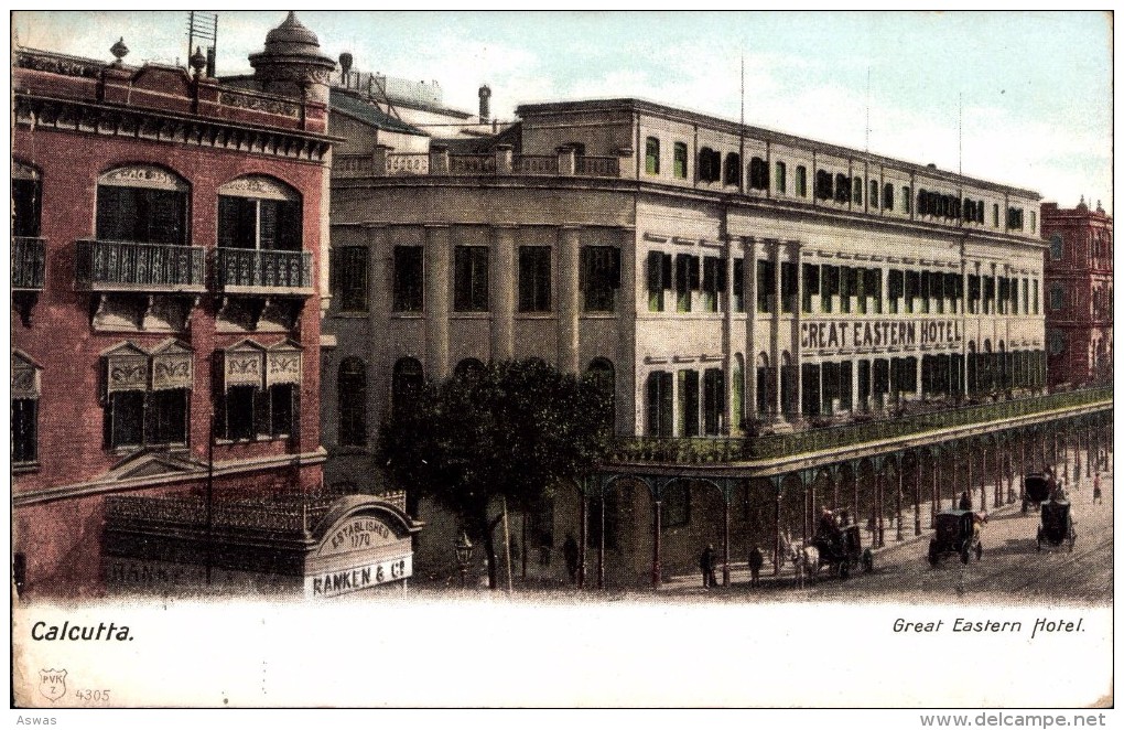 GREAT EASTERN HOTEL, CALCUTTA (KOLKATA) INDIA ~ Pu1908 - Indien