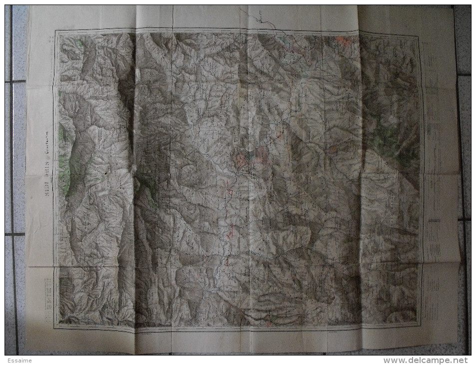 Carte Algérie Constantine Sidi Dris. 1902. Annotations - Topographical Maps