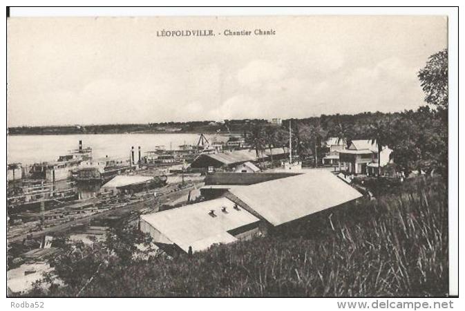 CPA - Congo Belge - Leopoldville - Chantier Chanic - Kinshasa - Leopoldville (Leopoldstadt)
