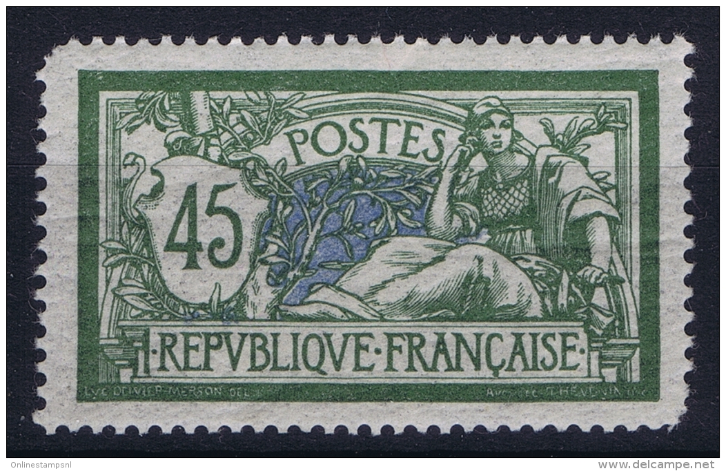 France: Yv Nr  143 MNH/**/postfrisch/neuf Sans Charniere 1907 - 1900-27 Merson