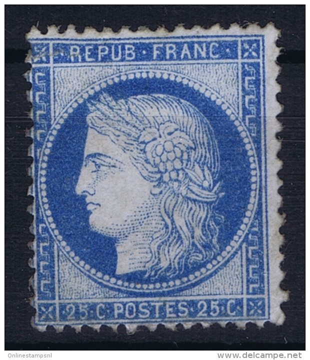 France: Yv Nr  60A MNH/**/postfrisch/neuf Sans Charniere  Has A Small Spot In Gum Right Top - 1871-1875 Ceres