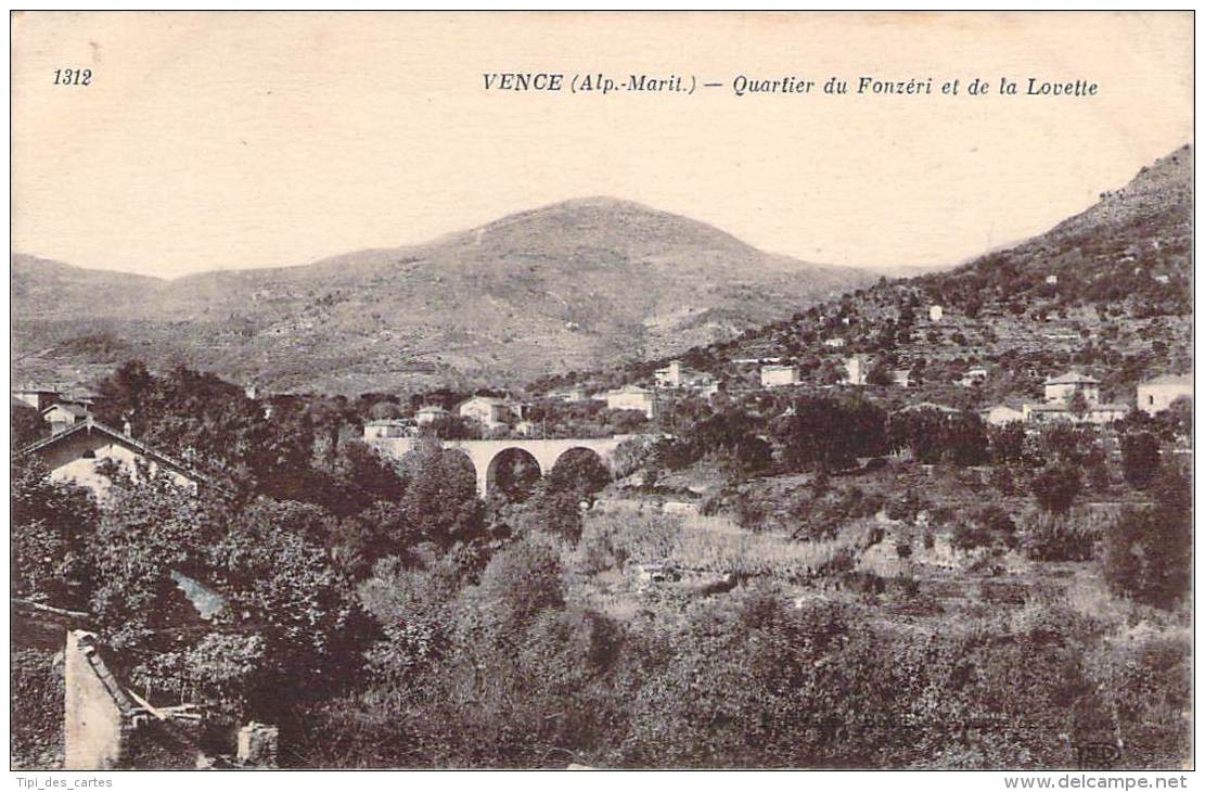 06 - Vence - Quartier Du Fonzéri Et De La Lovette - Vence