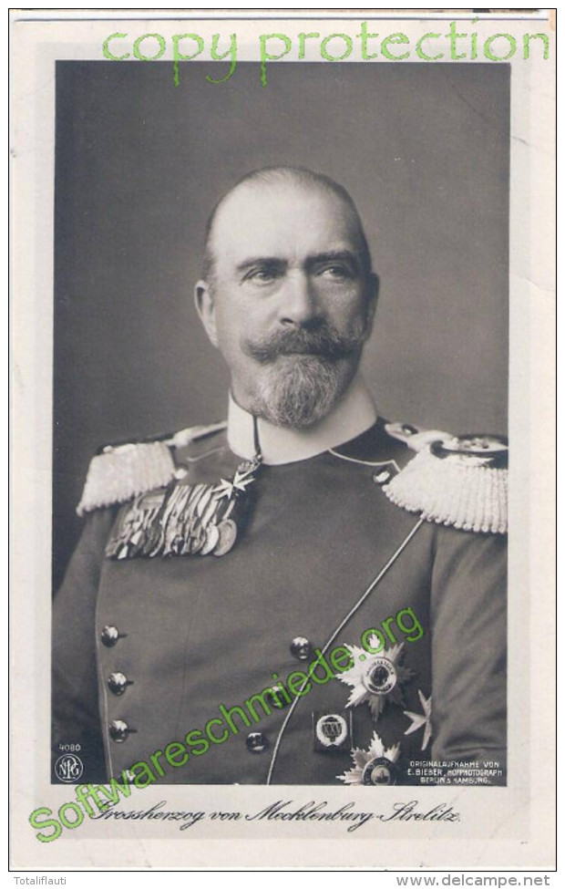 NEUSTRELITZ Grossherzog Mecklenburg Strelitz Orden Uniform TOP-Erhaltung Ungelaufen - Neustrelitz