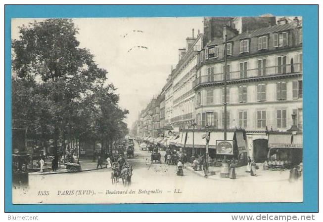 CPA 1535 - Boulevard Des Batignolles PARIS XVIIème - Paris (17)