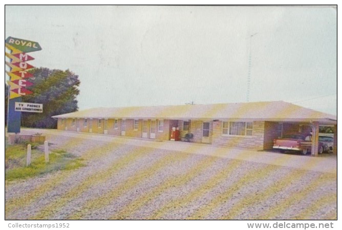 40934- COLUMBUS- ROYAL MOTEL, CAR - Columbus