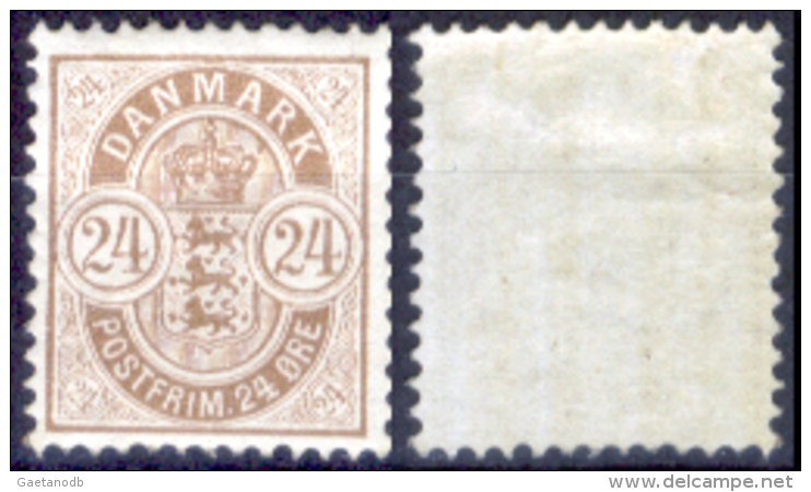 Danimarca F0051 - 190-02: Y&T N. 40 (+) LH, Privo Di Difetti Occulti.- - Used Stamps