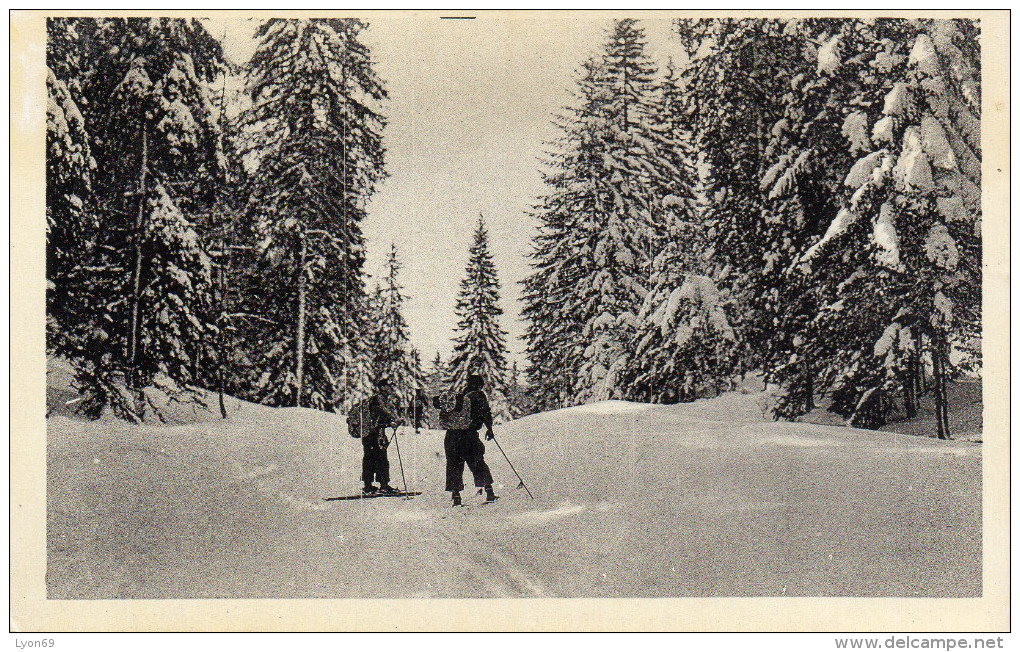 LE LIORAN   SOUS LA NEIGE  SKIS - Autres & Non Classés