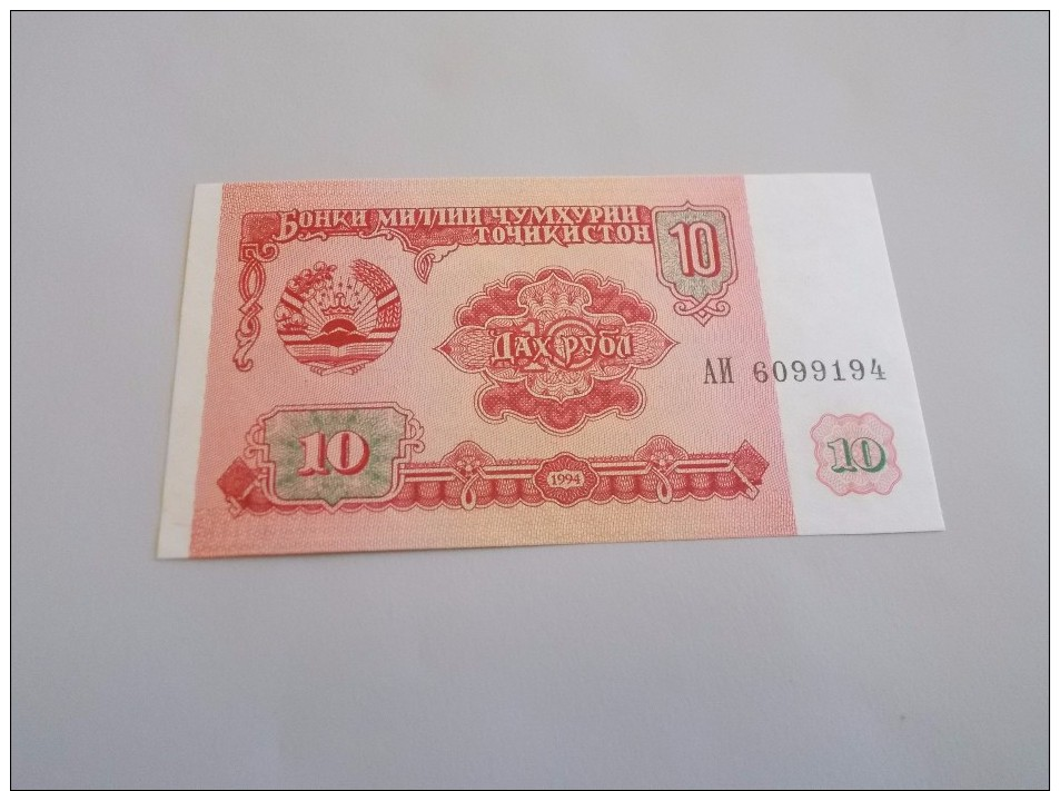 BILLET NEUF DU TADJIKISTAN - Tadschikistan