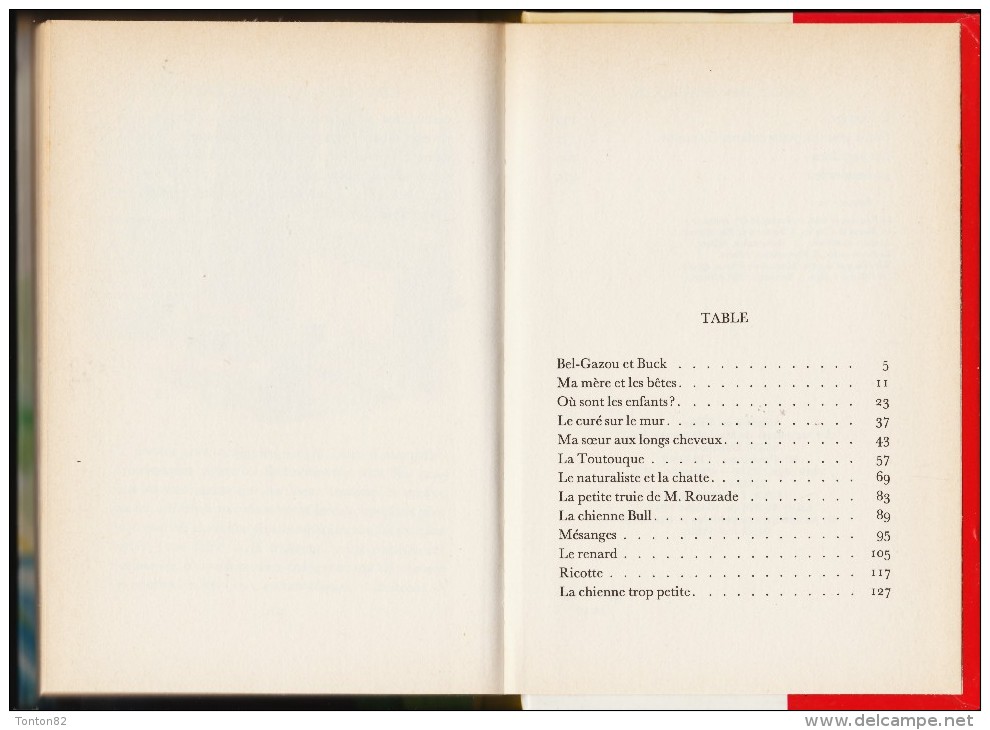 Colette - Histoires De Bel - Gazou - Idéal Bibliothèque - ( 1978 ) . - Ideal Bibliotheque