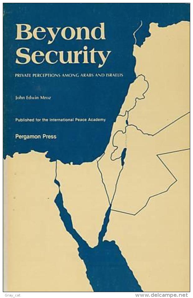 Beyond Security, Private Perceptions Among Arabs And Israelis By Mroz, John Edwin (ISBN 9780080275161) - Politics/ Political Science
