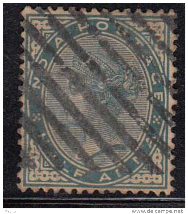 Experimental Postmark Cooper Cancel  British India Used Early Indian Cancellation - 1854 East India Company Administration