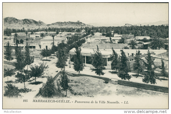 MA MARRAKECH / Panorama De La Ville Nouvelle / - Marrakech