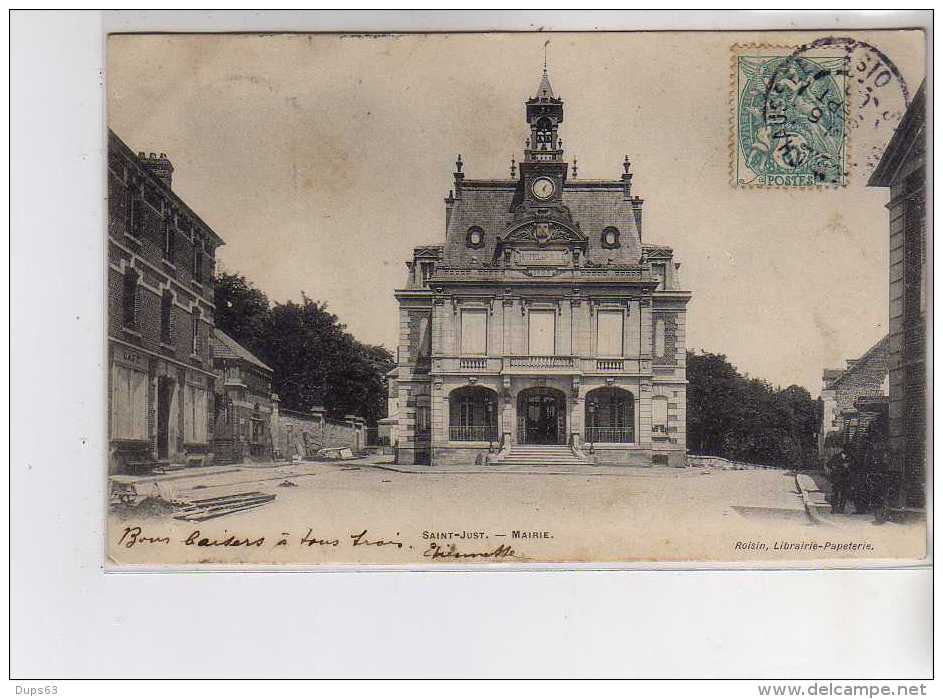 SAINT JUST - Mairie - Très Bon état - Saint Just En Chaussee