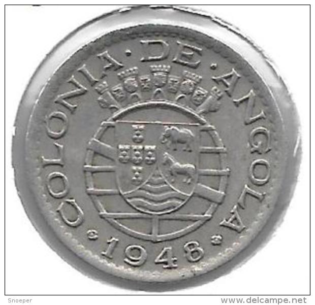 *Angola 50 Centavos 1948   Km 72  Xf+  !! - Angola