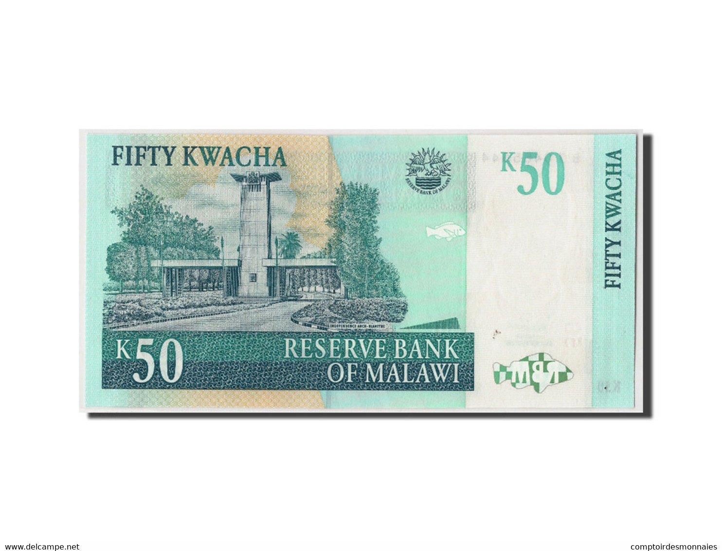 Billet, Malawi, 50 Kwacha, 2007, 2007-10-31, KM:53c, NEUF - Malawi