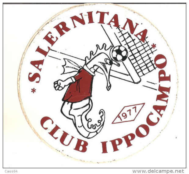 ADESIVO SALERNITANA CLUB IPPOCAMPO 1977 - Altri & Non Classificati