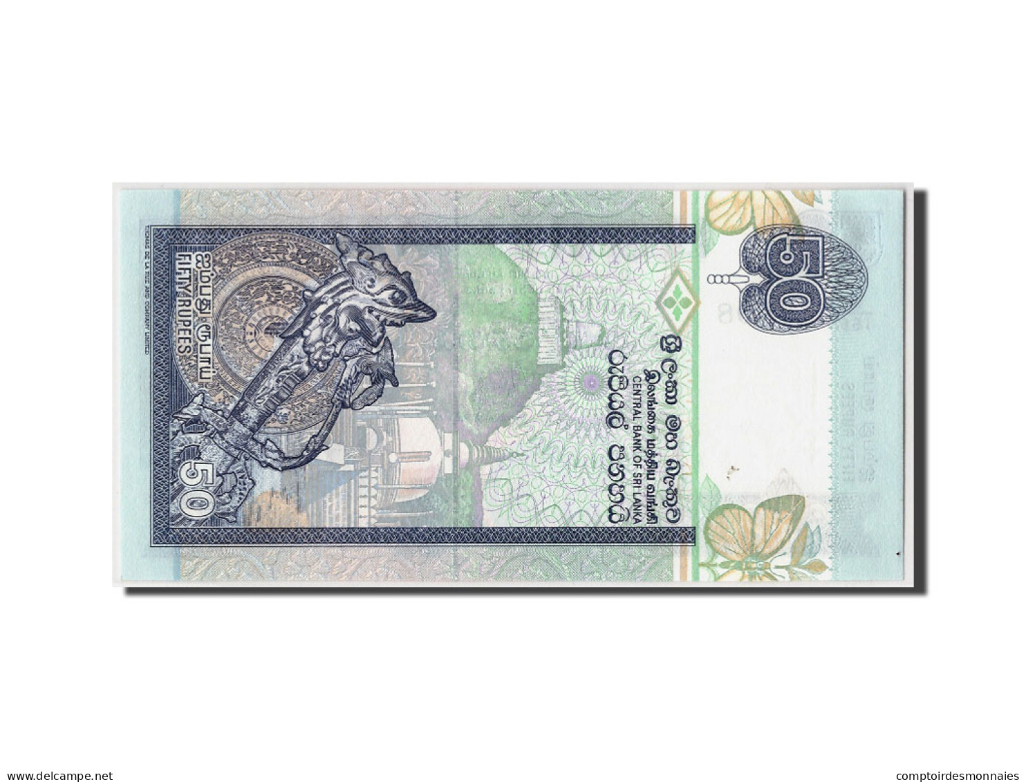 Billet, Sri Lanka, 50 Rupees, 2001, 2001-12-12, KM:117a, NEUF - Sri Lanka