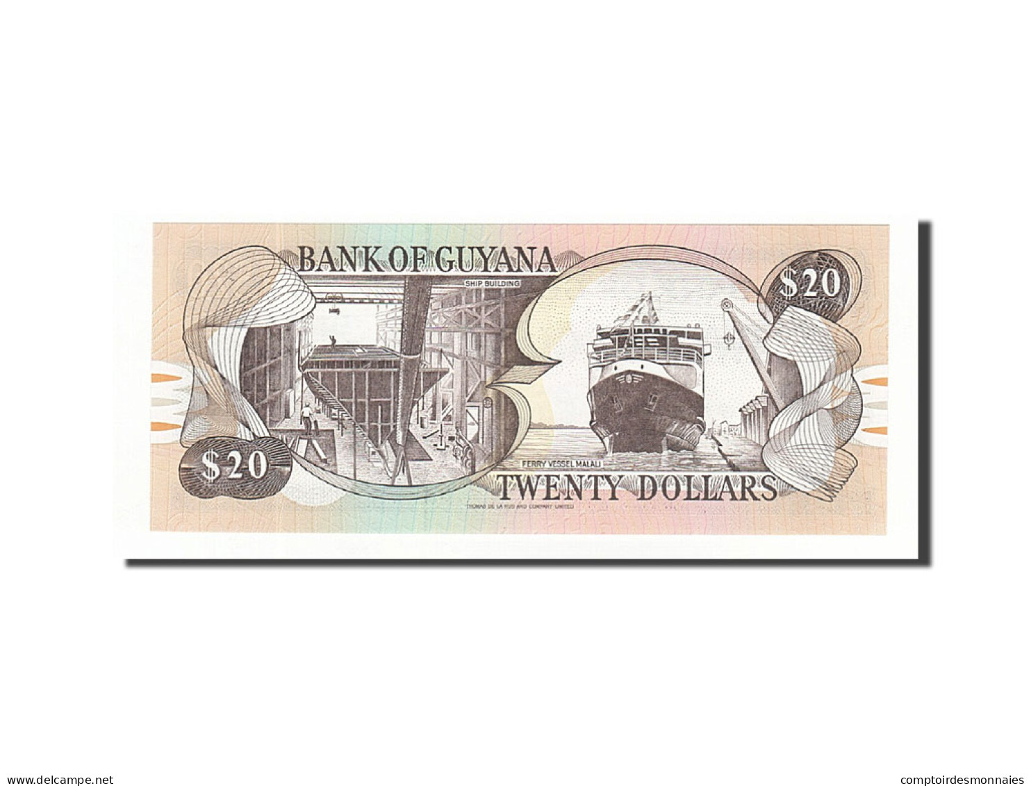 Billet, Guyana, 20 Dollars, 1996, Undated, KM:30b, NEUF - Guyana