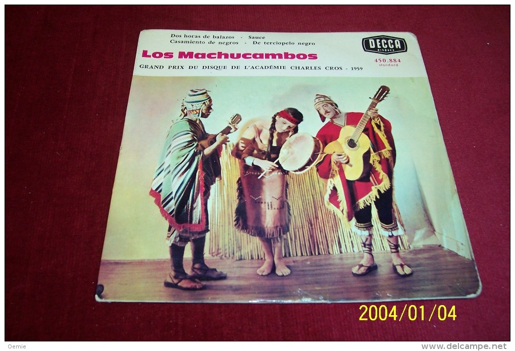 Los Machucambos ° DOS HORAS DE BALAZOS   REF DECCA 450884 - Musiques Du Monde