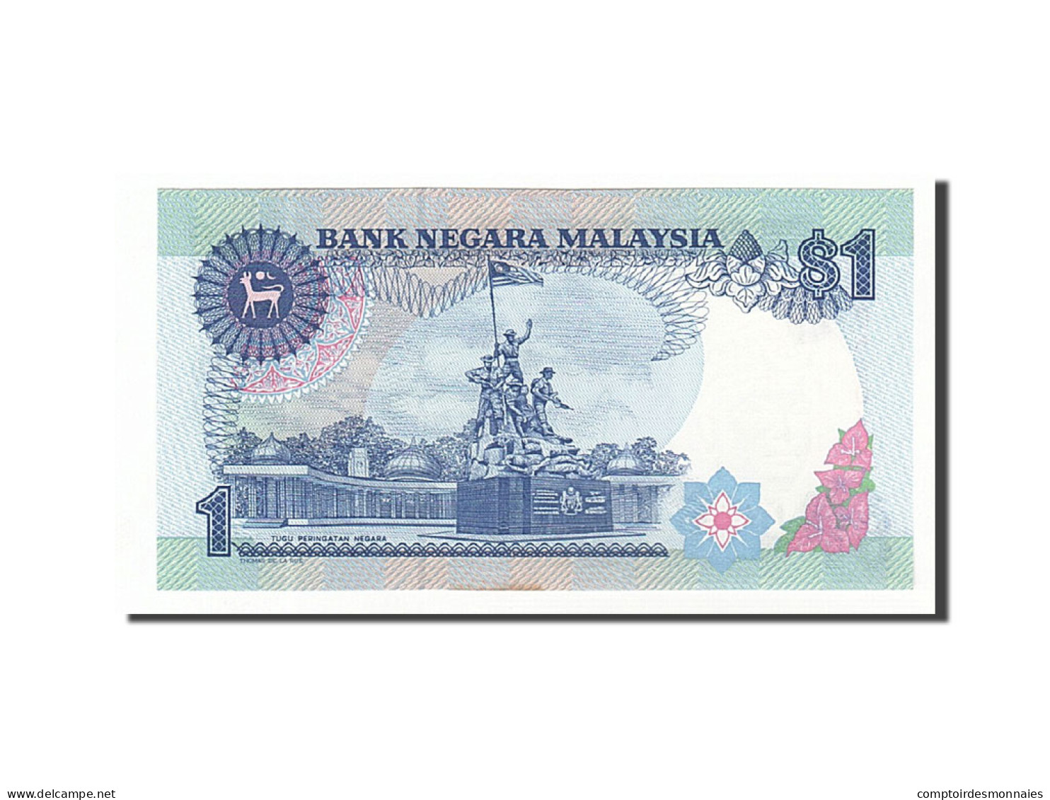 Billet, Malaysie, 1 Ringgit, 1986-1995, Undated, KM:27A, NEUF - Malasia