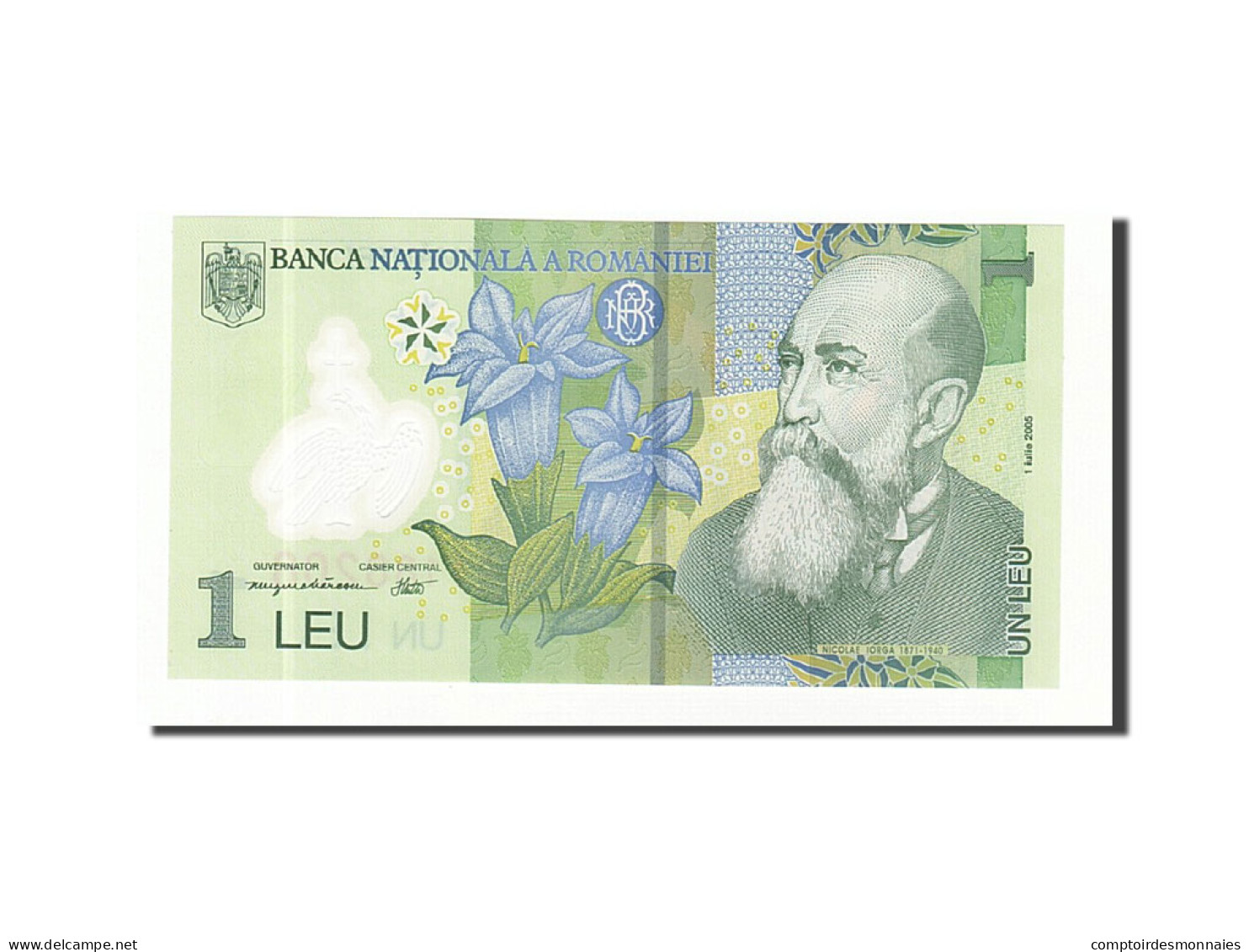 Billet, Roumanie, 1 Leu, 2005, 2005-07-01, KM:117b, NEUF - Roemenië