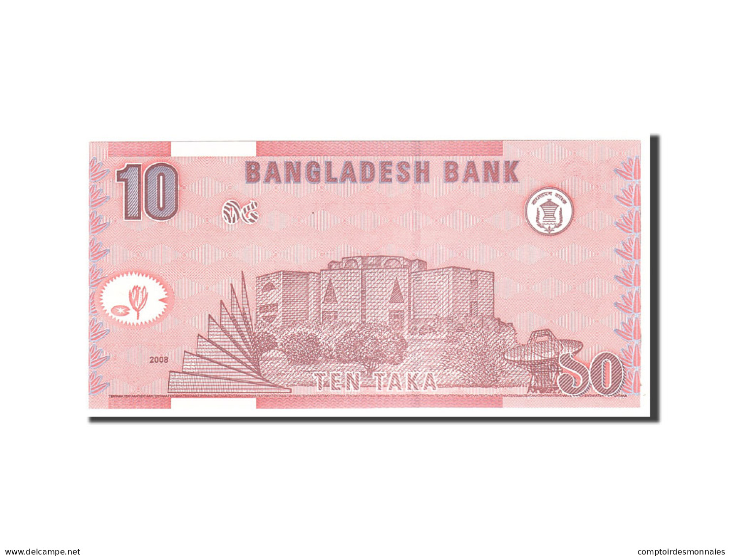 Billet, Bangladesh, 10 Taka, 2008, Undated, KM:47a, NEUF - Bangladesh