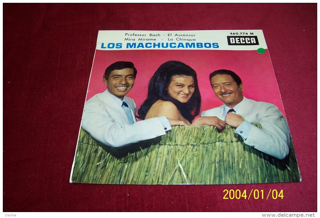 Los Machucambos ° PROFESSOR BACH + 3 TITRES REF DECCA 460.774 - Musiques Du Monde