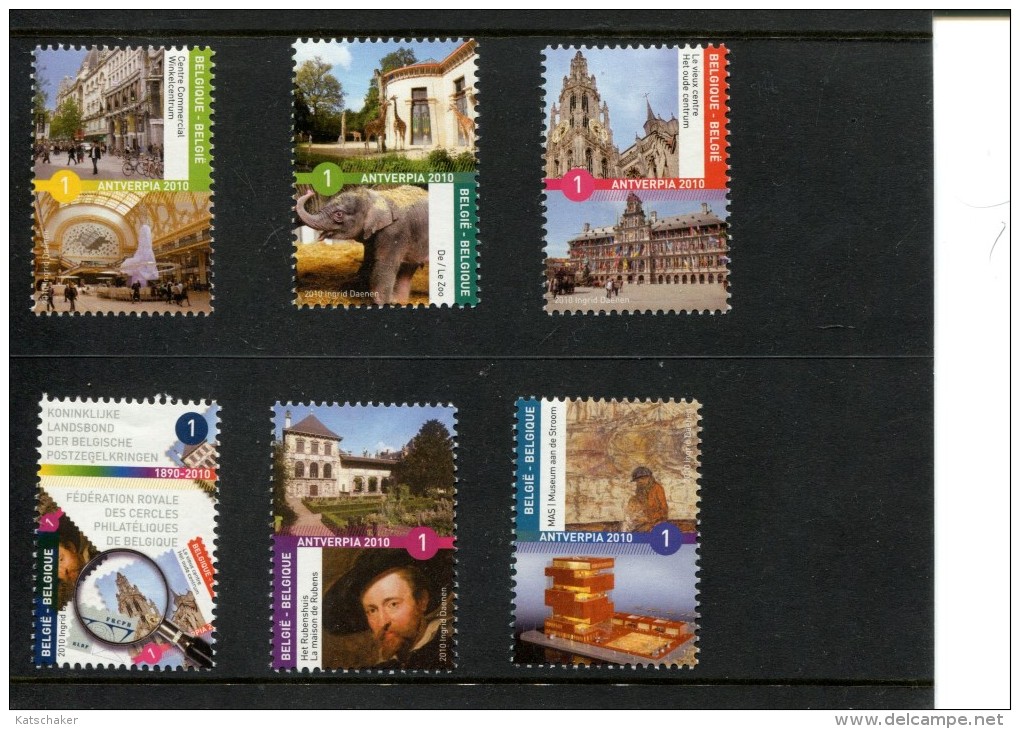 374343919  MINT NEVER HINGED POSTFRIS NEUF SANS  CHARNIERE POSTFRISCH EINWANDFREI  OCB 3985 3986 3987 3988 3989 3990 - Unused Stamps