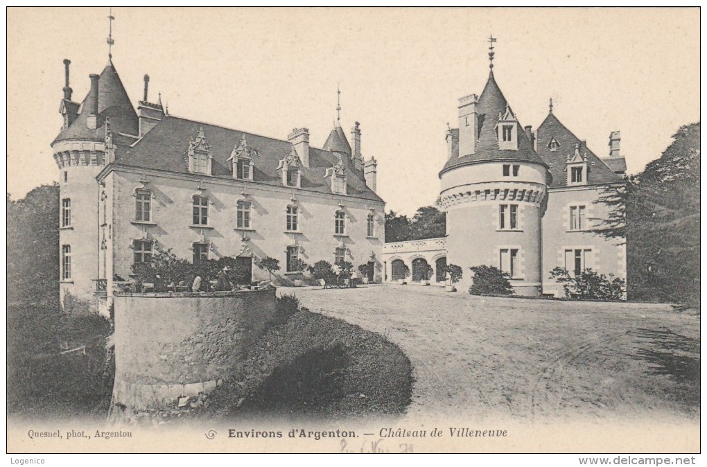 Argenton ( 36 Indre )  Chateau De Villleneuve - Altri & Non Classificati