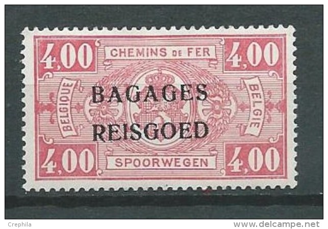 Belgique - Bagages - 19235 - COB 13 - Neuf * - Reisgoedzegels [BA]