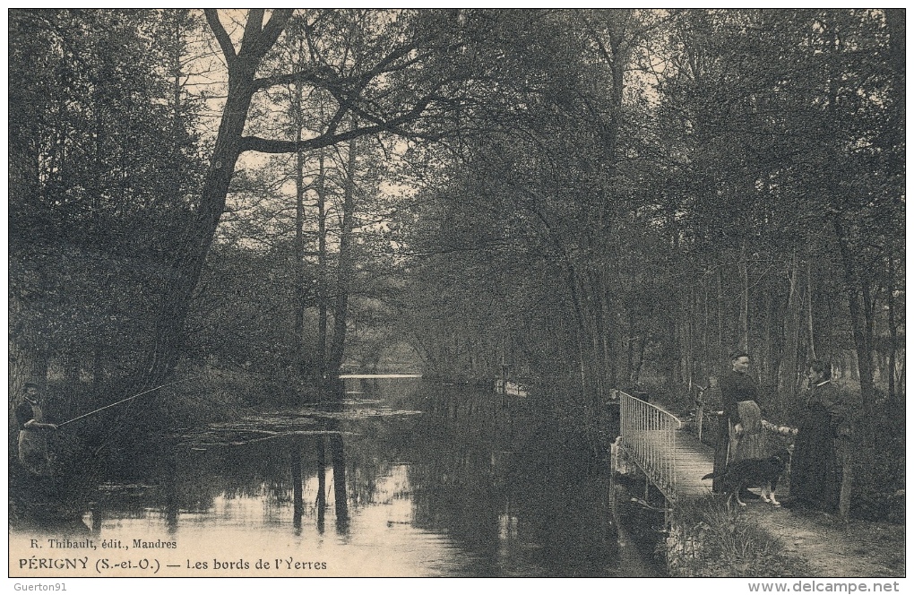 ( CPA 94 )  PÉRIGNY  /  Les Bords De L' Yerres - - Perigny