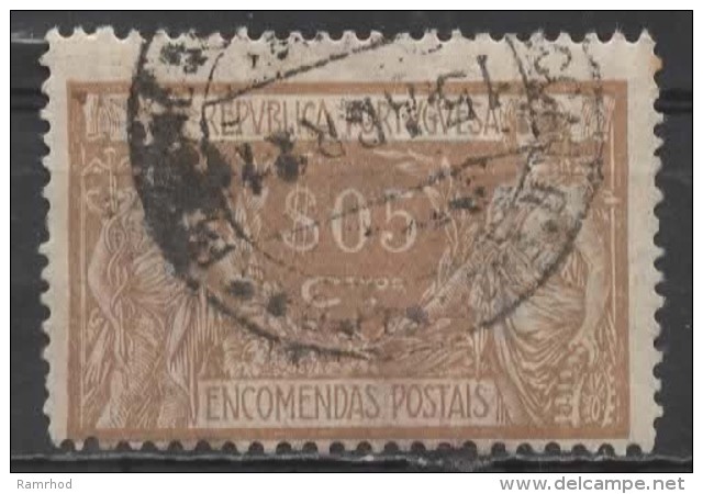 PORTUGAL 1920 Parcel Post -   5c. - Brown  FU - Usado