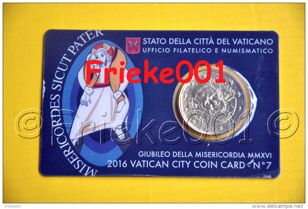 Vaticaan - Vatican - 50 Cent Coincard 2016.(7de) - Vatican