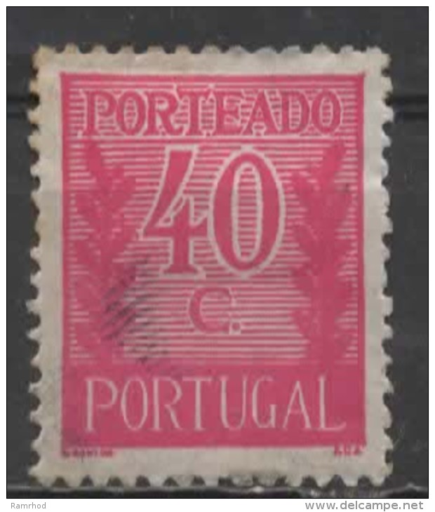 PORTUGAL 1940 Postage Due -   40c. - Mauve  MH - Unused Stamps